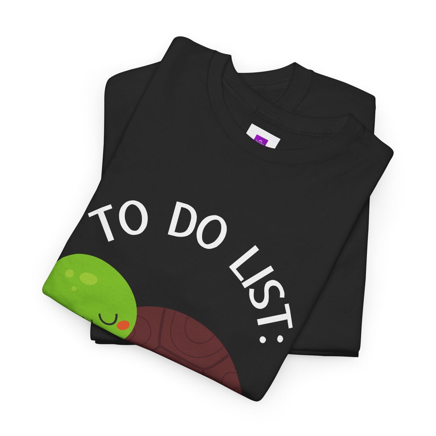 Napping Cute Turtle To Do List Nothing Unisex Premium Cotton T-shirts All sizes